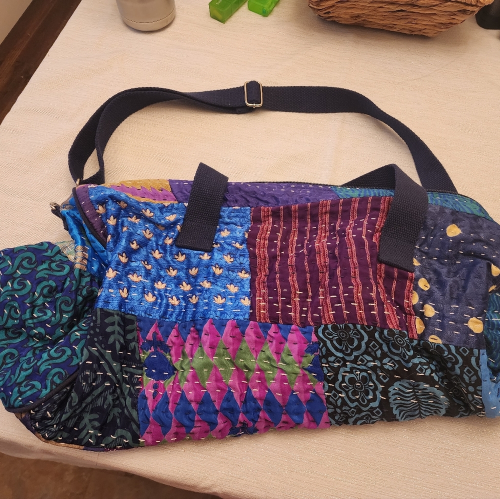 Overnight bag from Cost Plus World Market Multi color